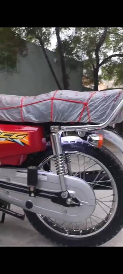 Honda Cg 125 zero meter condition