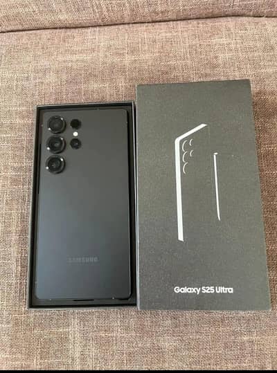 Samsung Mobile S25 Ultra pta approved with box urgent sale