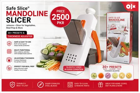 Safe Slice Mandoline Slicer [Used]