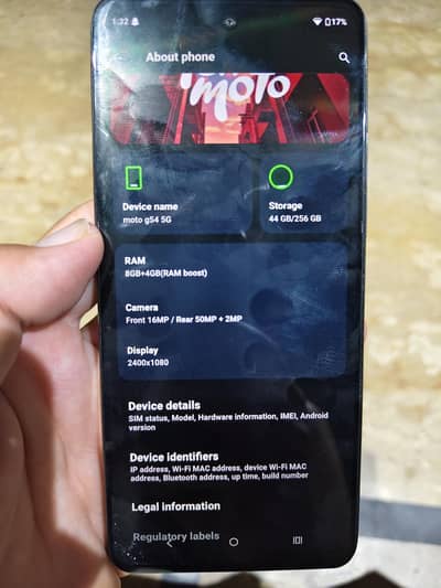 Motorola Moto G54