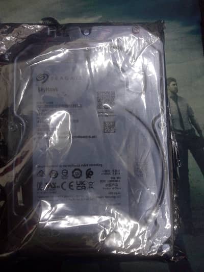 1 Seagate SkyHawk 8TB Surveillance Hard Drive (HDD)