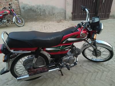 Honda CD 70 2021/22 Model – بہترین کنڈیشن، صاف ستھری بائیک