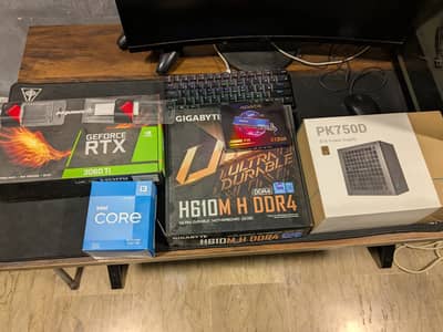 Gaming PC / Core i3-12100F / RTX 3060 TI / 32 GB DDR4 / 512 GB NVME