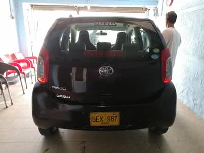 Toyota passo X 2014 model 2016 registered redwine
