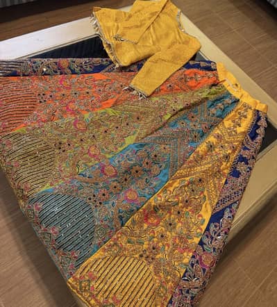 Mehndi lehnga