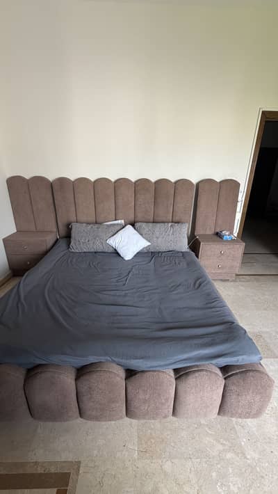 King Size Bed with side tables