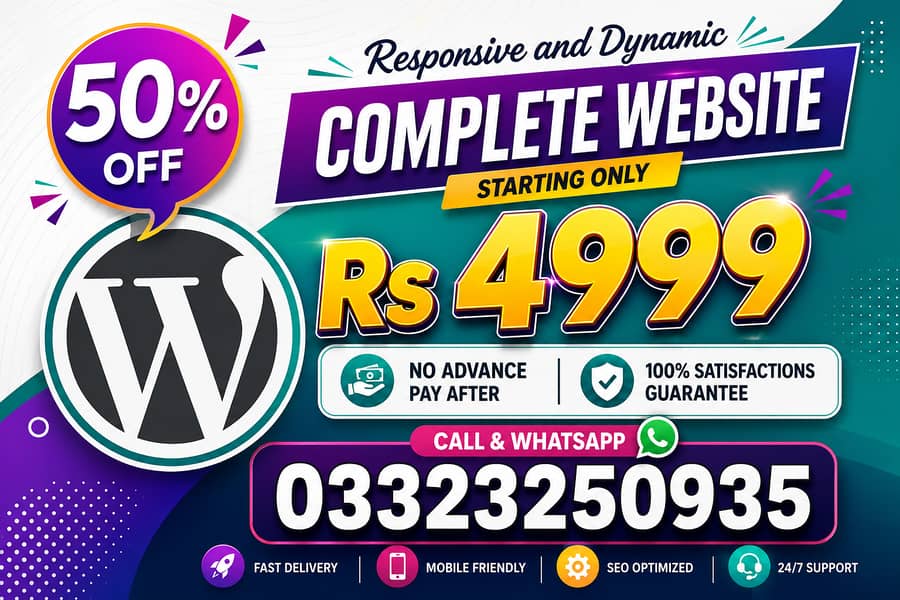 WordPress Expert, SEO Expert, Web Developer, Website Design, Website 3