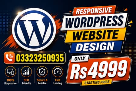 Web Developer, Website Design, WordPress Expert, SEO Expert,E-commerce