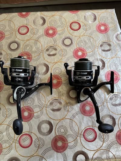 Fishing Rod and Reels with thread