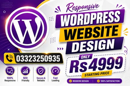 WordPress Expert, SEO Expert, Web Developer, Website Design, Website