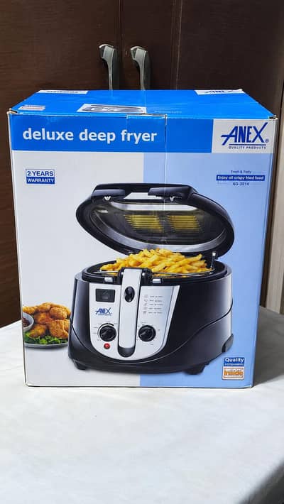 Anex AG-2014 Deluxe Deep Fryer (used once only)