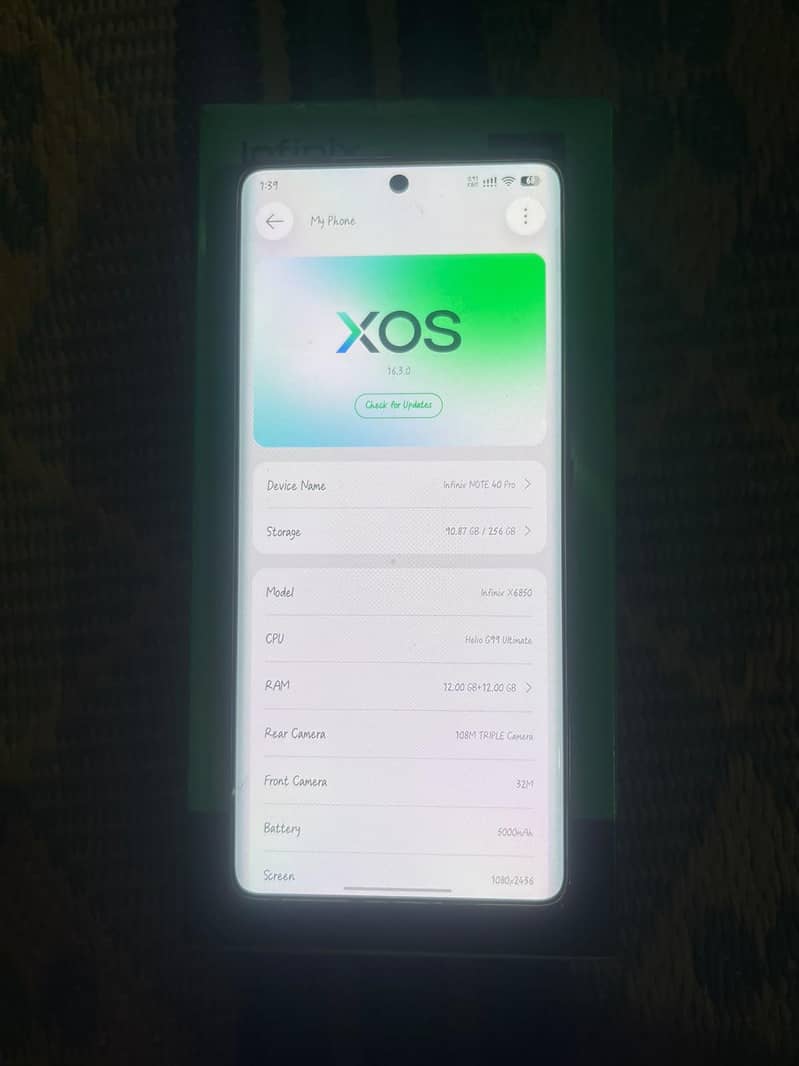 Infinix Note 40 Pro 4