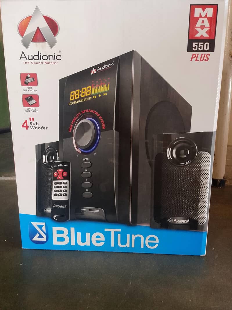 Audionic Max 550 plus Bluetooth speaker 1