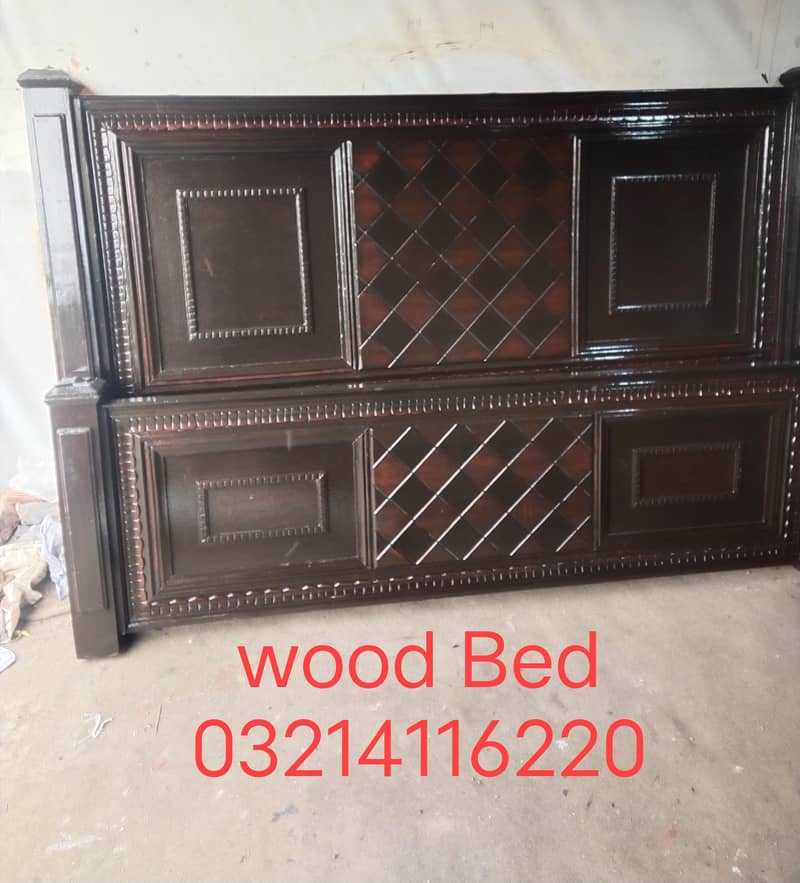 Bed with side table 1