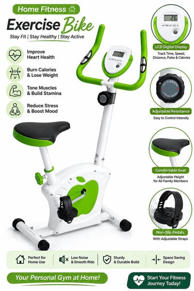 Manual Excercise Bike For Sale In Reasonable Price
