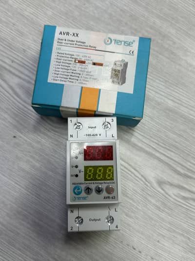 Tense Volt protector Relay TENSE AVR-63