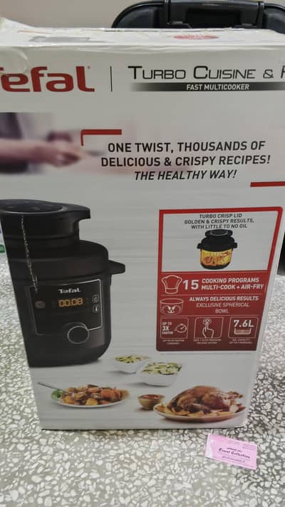 Electric pressure cooker and air fryer Model: cy778860