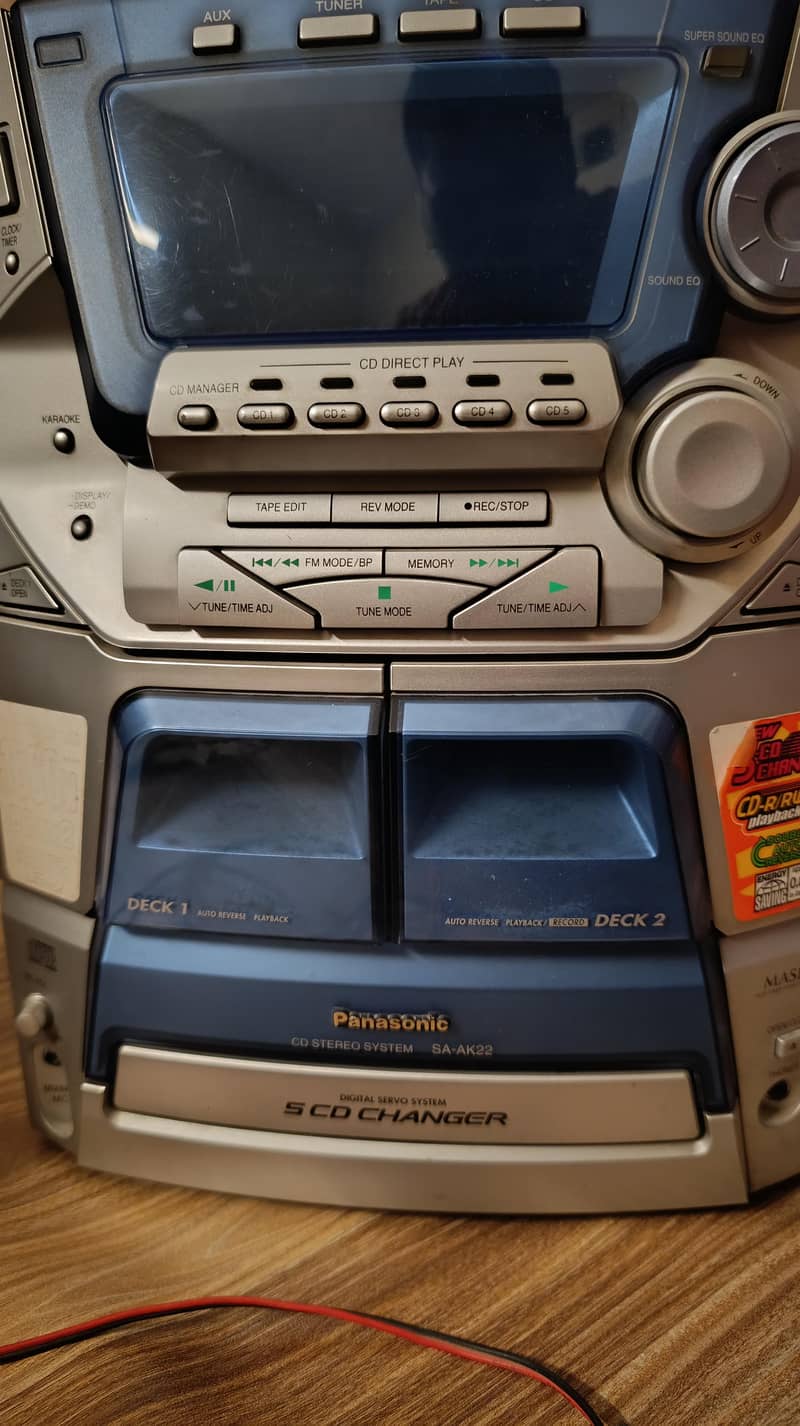 CD stereo system 1