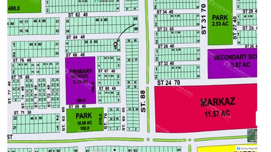 Prime Location Plot for Sale G-13/2 Islamabad Plot Size 3060 Demand 4.50 Crore