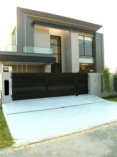 One Kanal Brand New Luxury Ultra-Modern Design Most Beautiful Bungalow 2 Servant Quarter In Basement For Sale At Prime Location Of DHA Lahore Near To Park Masjid & Commercial Market.