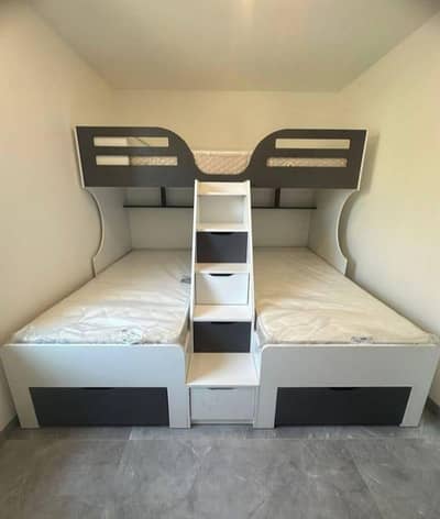 Bunk bed | Kid wooden bunker bed | Baby bed | Double bed | Triple bed