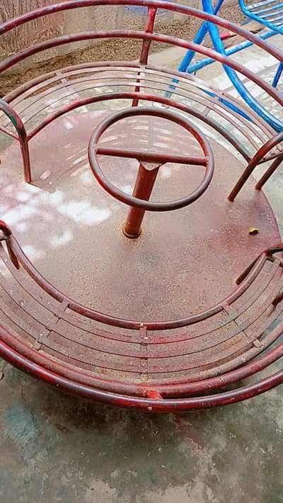 Playground Items for Sale | Merry-Go-Round | Kids Slide | Double Swing