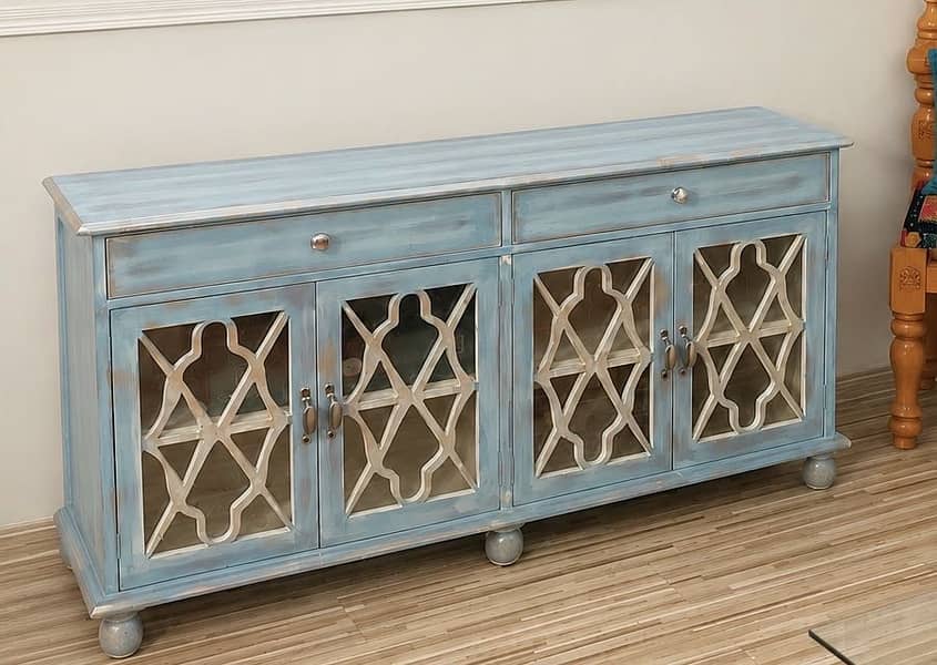 Console table with mirrors 1