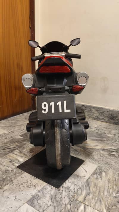Oplong kids electric ride-on motorcycle