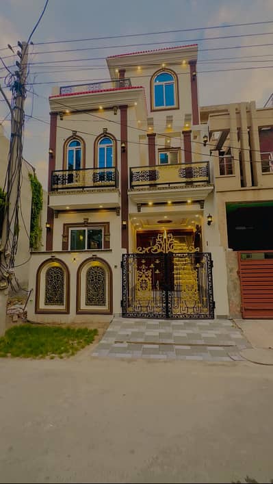 3-Marla Spanish Design Elevation With Wapda & Gas Connectivity