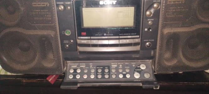 Sony cassette player+Radio+ CD player
