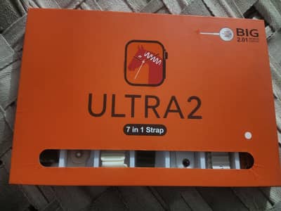 Ultra 2 Smartwatch 7-in-1 | 2.01" HD Display | 7 Straps + Box`