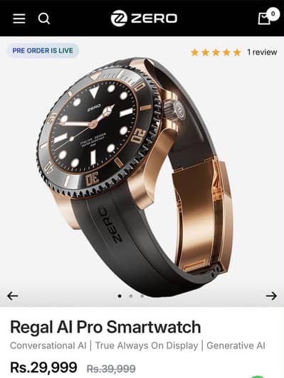 Zero lifestyle | Regal Al Pro Smartwatch