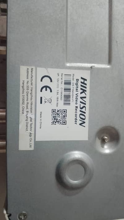 used hikvision DVR