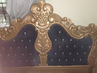 Double bed with dressing table and side tables for sale