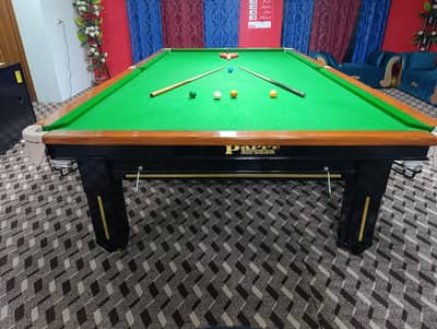 snooker table size 6x12