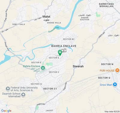 Bahria Enclave Islamabad Sector I Solid Land Plot Ready For House Construction