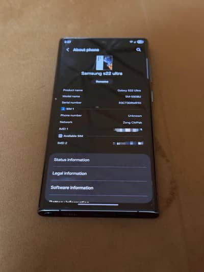 Samsung Mobile S22 Ultra