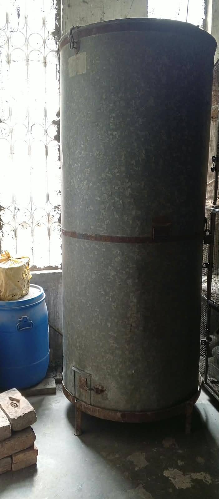 Wheat storage drum 2