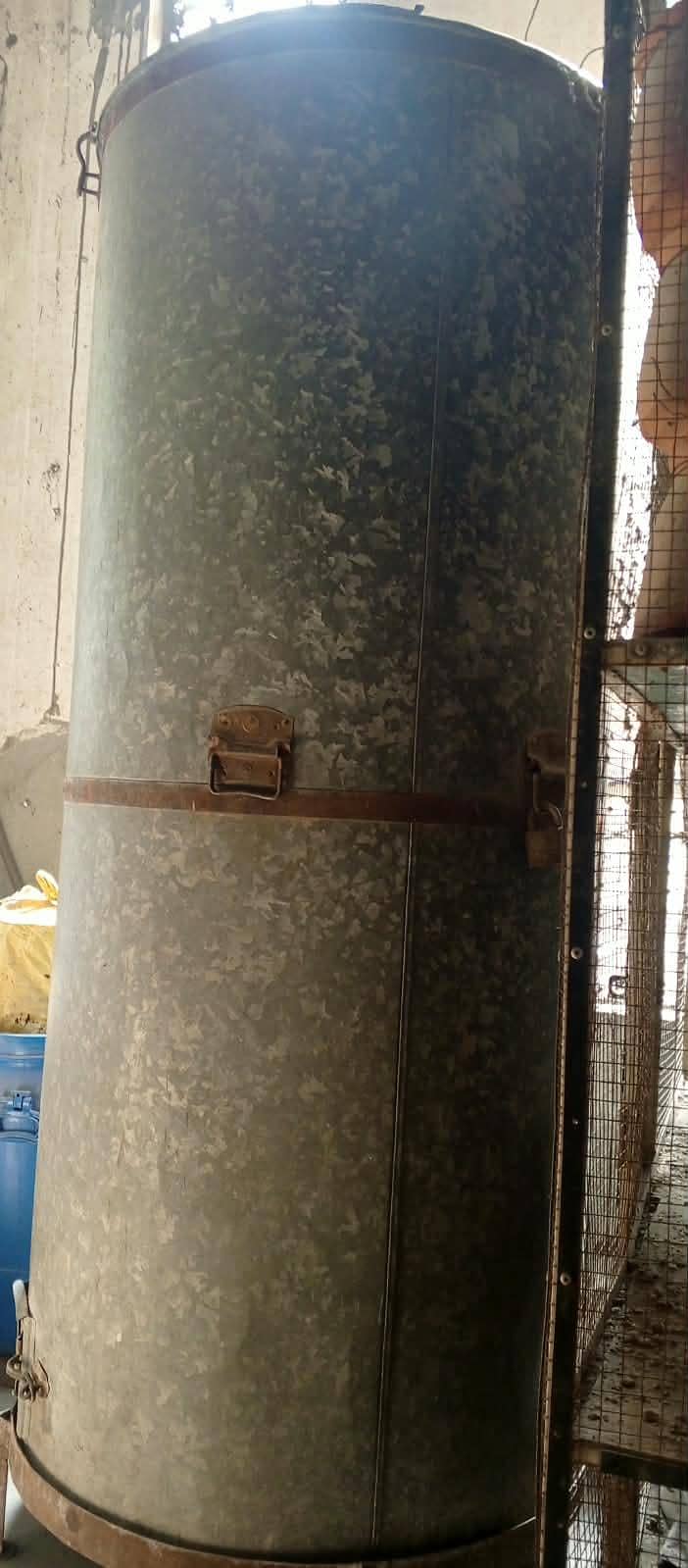 Wheat storage drum 3