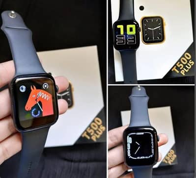 Premium T500 Smartwatch with Fitness Tracker & Bluetooth Calling