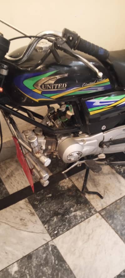 United 100cc normal condition bike