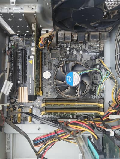 Intel i5 4th 4670 with Q87M-E motherboard