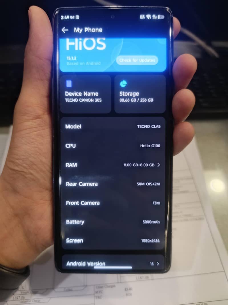 Tecno CAMON 30S 6
