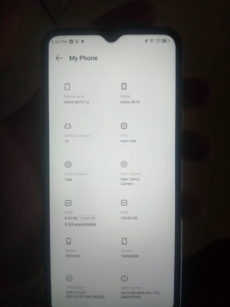 Infinix Note 12 0