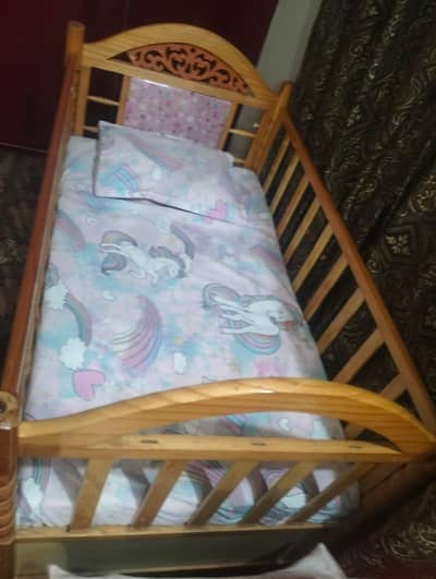 baby bed with accessories  as in pic