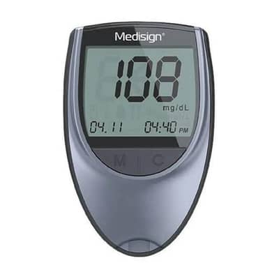 Medisign MM800 Auto Glucometer,  Test your sugar at home with Medisign