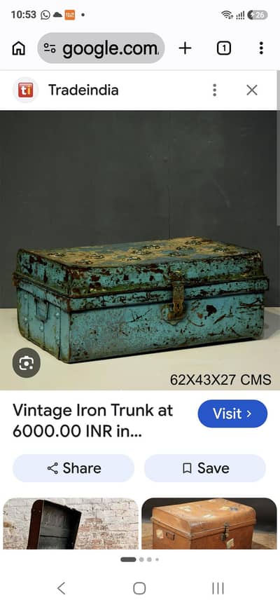 vintage trunk