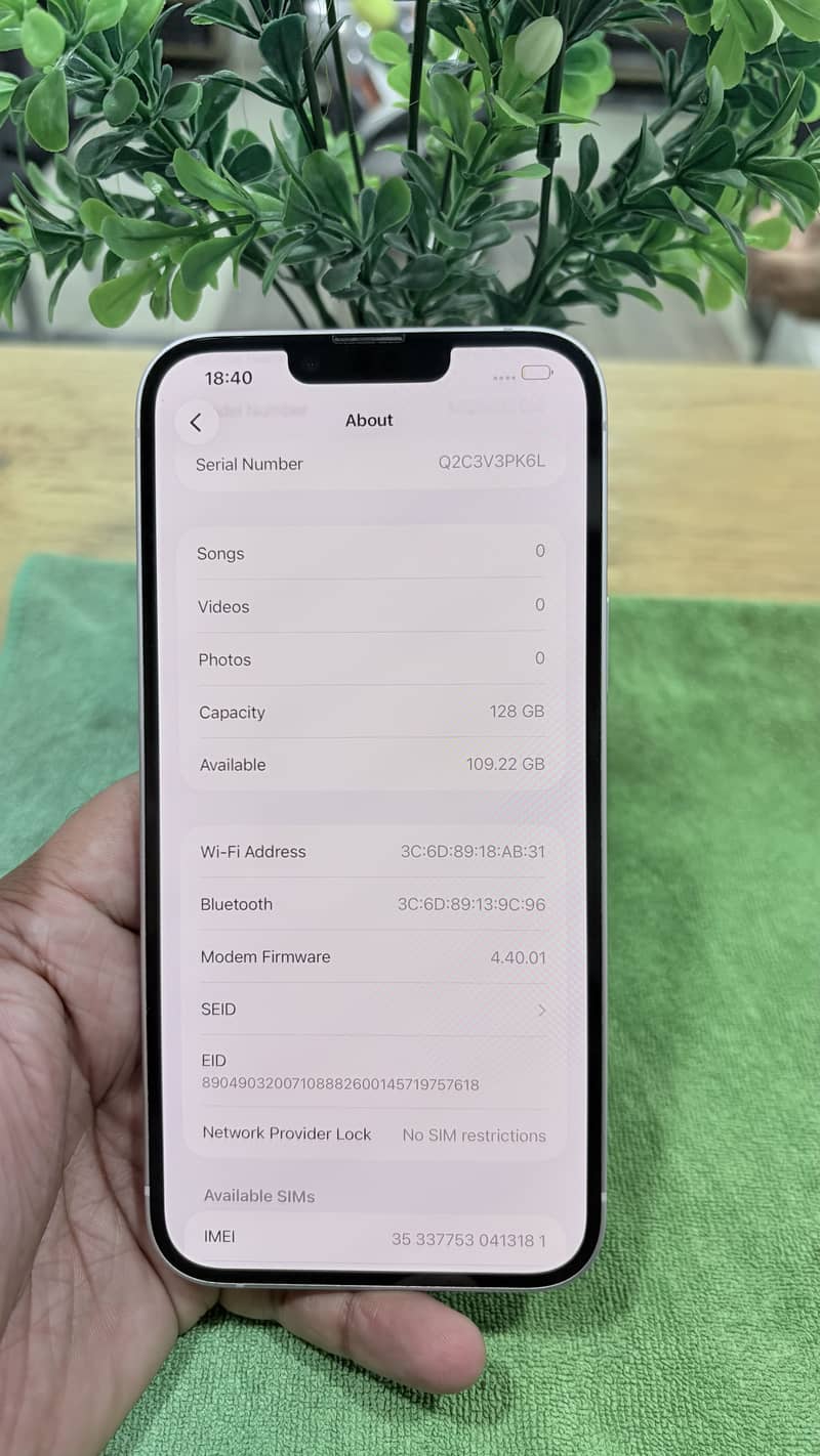 Apple iPhone 14 plus Full Sim Time 9