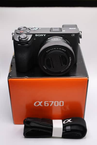 Sony Alpha A6700 With 16-50mm oss ii lens ( Final )