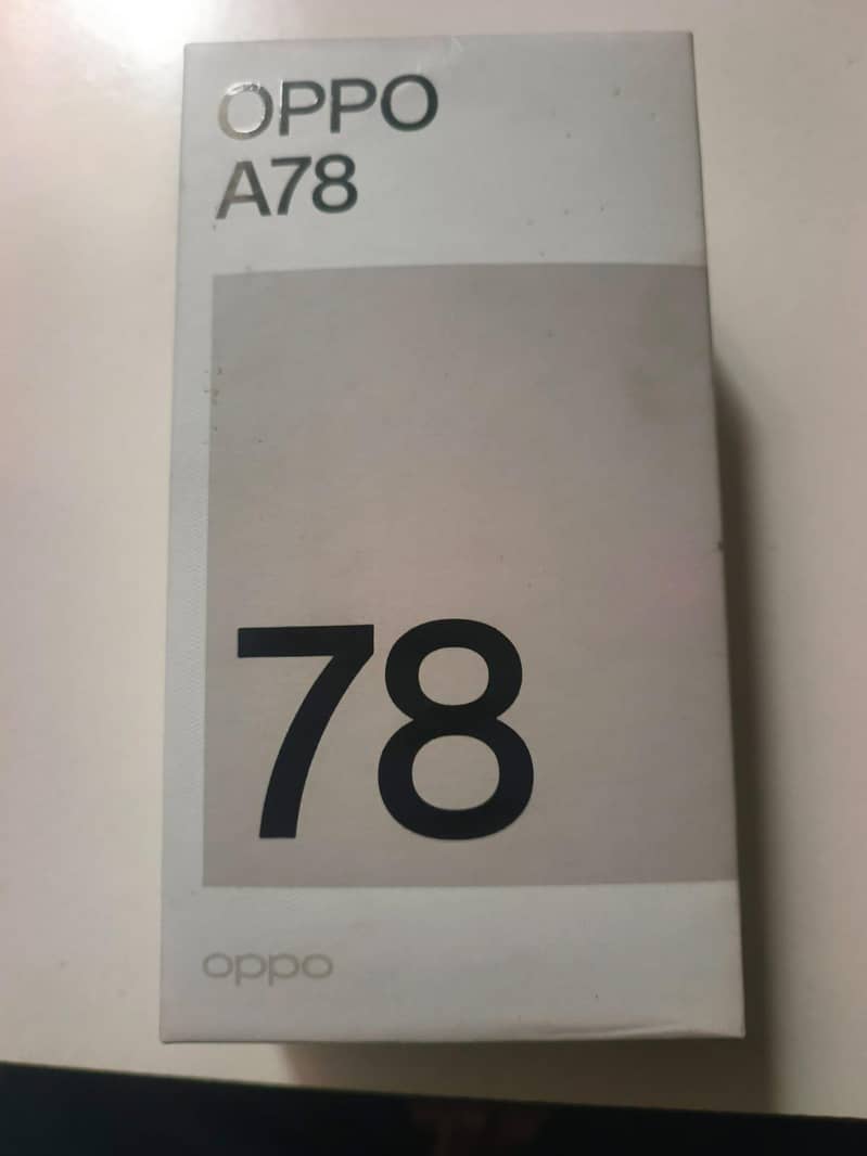 OPPO A78 4